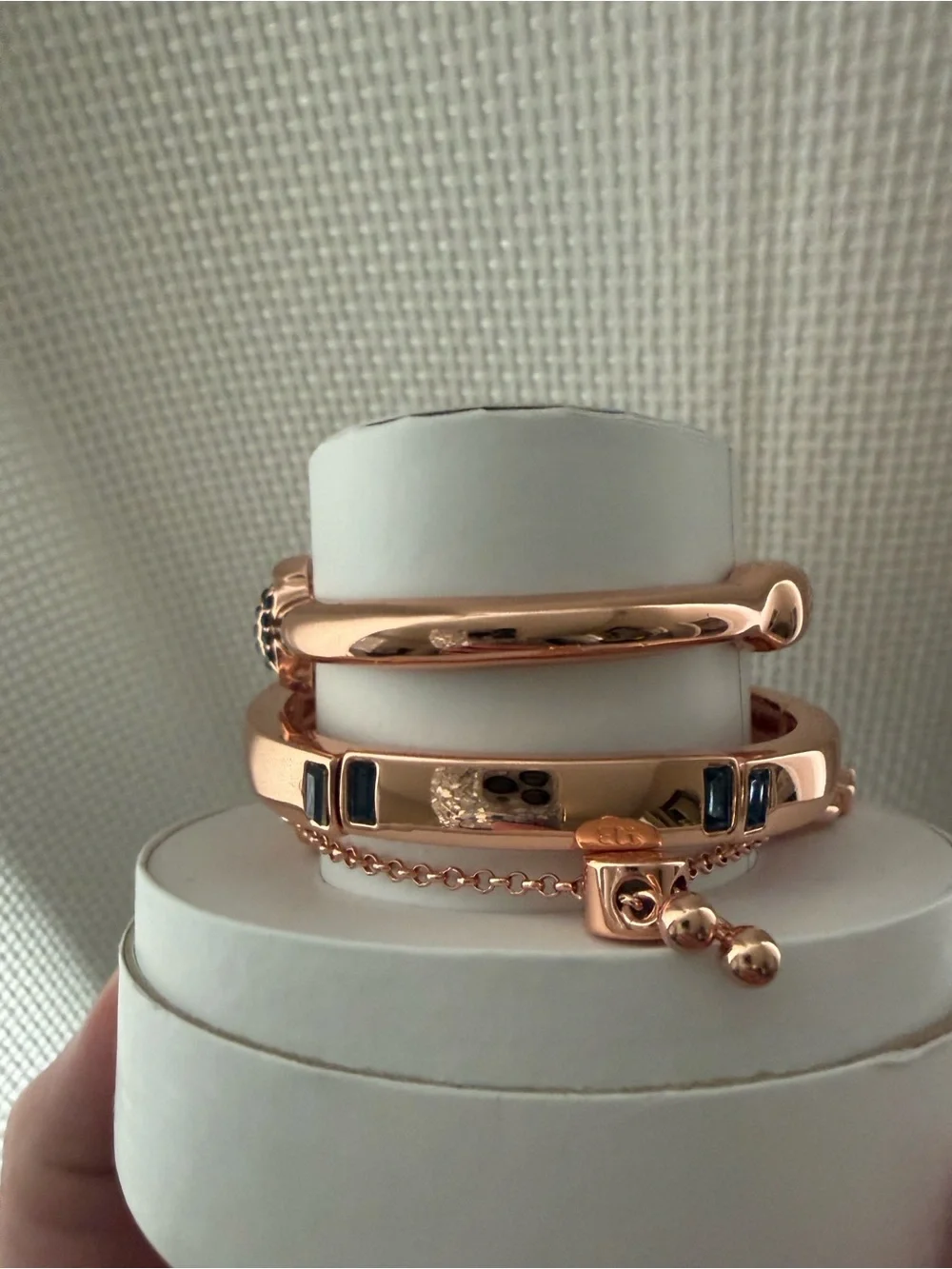 Bomb Party Rose Gold-Tone Women’s Bracelet Stack with Air Mail Summer 2026